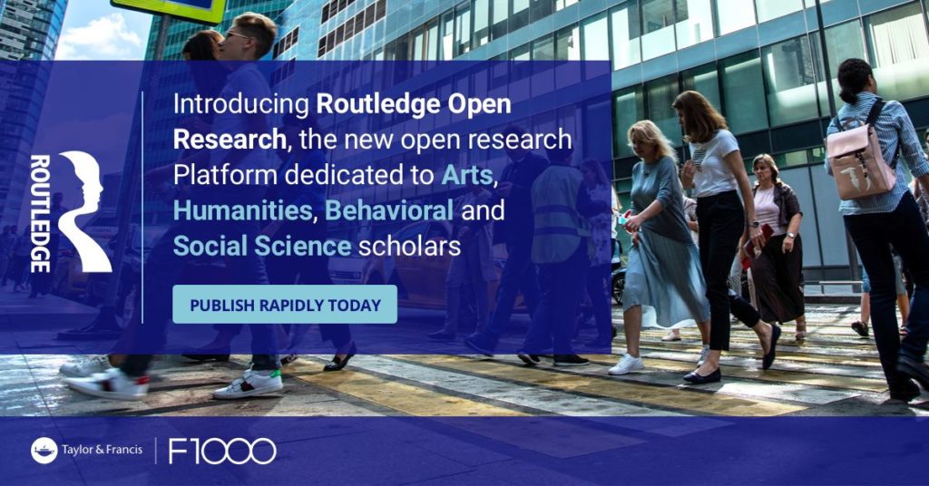 Digital innovation in open research: Routledge Open Research