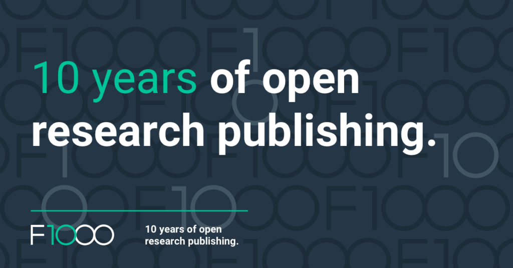 10 years of open research publishing and its impact on society.